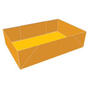 Fefco F0435 - Barquette empilable