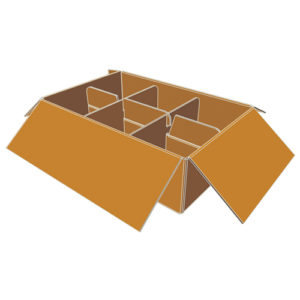 Fefco F0207 Boîte avec calage intégré